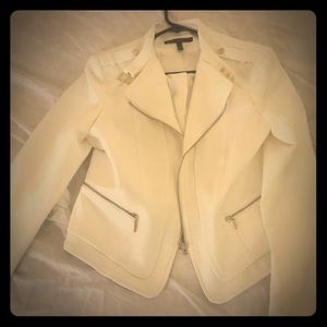 White jacket, WHBM, size 14